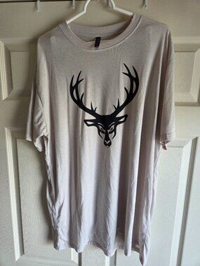 Bucked Up Flag shirt- Sand